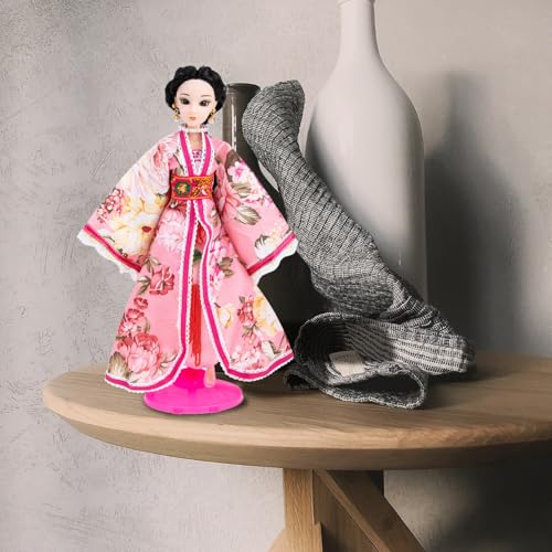 WHAMVOX Stil Antike Hanfu Puppe Handgefertigt Niedlich Festlich Puppenspielzeug für Sammler Dekoration Traditionelle Kostüm Miniatur WHAMVOX Stil Antike Hanfu Puppe Handgefertigt Niedlich Festlich Puppenspielzeug für Sammler Dekoration Traditionelle Kostüm Miniatur von WHAMVOX