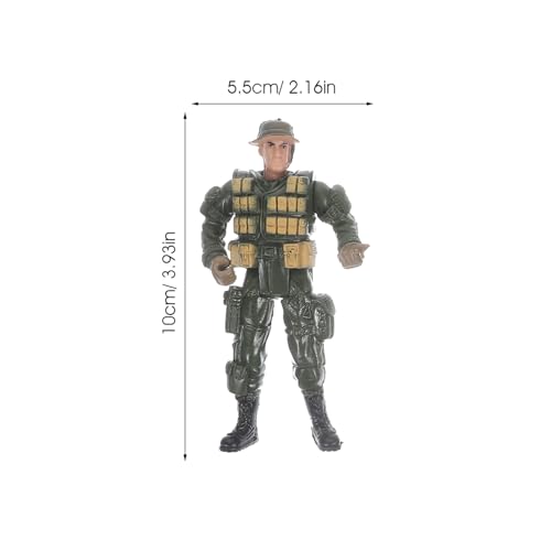 WHAMVOX Teiliges Soldatenmodell Miniatur Figuren aus Sicherem Material Detailreiche Mini Soldatenfiguren für Sammlung Spiel und Dekoration Geeignet für Erwachsene WHAMVOX Teiliges Soldatenmodell Miniatur Figuren aus Sicherem Material Detailreiche Mini Soldatenfiguren für Sammlung Spiel und Dekoration Geeignet für Erwachsene von WHAMVOX