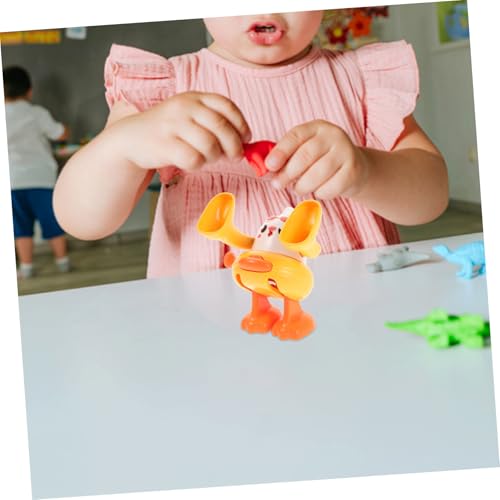 WHAMVOX Wind Up Chicken aus Kunststoff Lustiges Aufziehküken mit Funktion Robustes Partygeschenk für Kindergeburtstag und Sammler Einzigartiges Hühnchen für Jungen und Mädchen WHAMVOX Wind Up Chicken aus Kunststoff Lustiges Aufziehküken mit Funktion Robustes Partygeschenk für Kindergeburtstag und Sammler Einzigartiges Hühnchen für Jungen und Mädchen von WHAMVOX