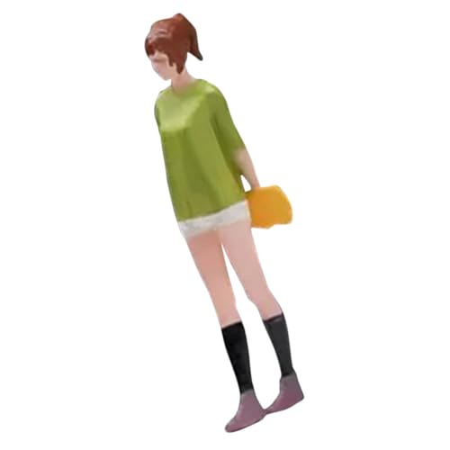 WHAMVOX gefälschtes menschliches Modell klein Skateboarden miniaturfiguren miniaturen Figuren Skateboard Dekoration Simulation menschlicher Schmuck Sandtisch-Menschenmodell Harz von WHAMVOX
