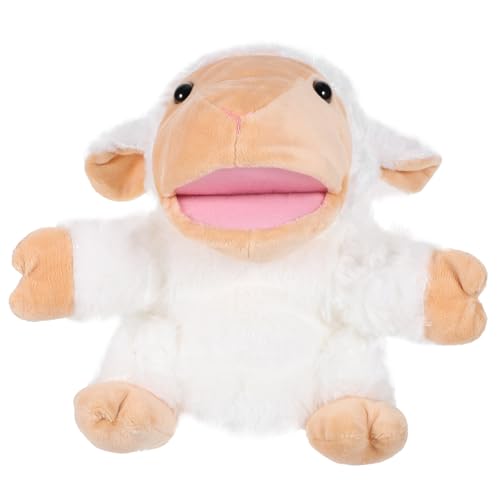WHAMVOX interaktives kindergeburtstags mitgebsel Tierhandpuppe Kreatives Erzählspielzeug Tiere Handpuppe kleine Handpuppe Schaf Puppen für Plüsch von WHAMVOX