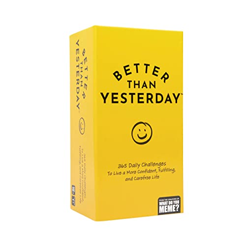 WHAT DO YOU MEME? Better Than Yesterday - A Mindfulness Game by and Case Kenny, Creator of The New Mindset Movement von WHAT DO YOU MEME?