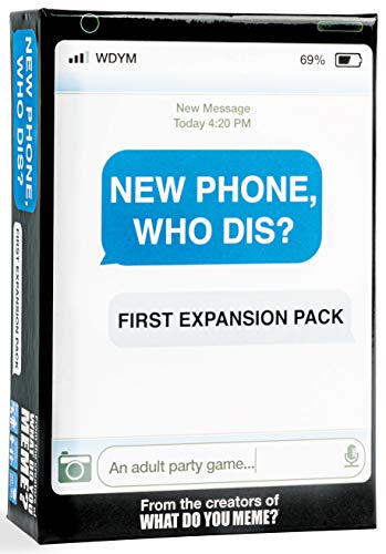 WHAT DO YOU MEME? New Phone, Who Dis? Expansion Pack - Designed to be Added to New Phone, Who Dis? Core Game von WHAT DO YOU MEME?