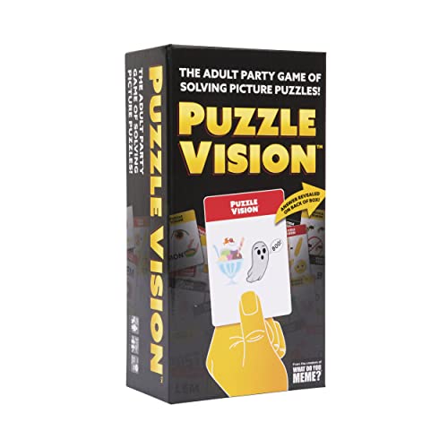 WHAT DO YOU MEME? RPG484 Puzzle Vision Spiel, schwarz von WHAT DO YOU MEME?