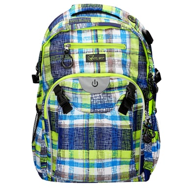Wheel Bee® Rucksack Generation Z, blau/grün/weiß von Wheel Bee