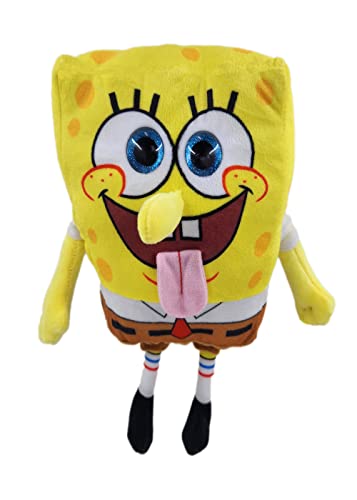 WHITEHOUSE LEISURE Spongebob Twinkle Plüschtier mit Glitzeraugen Kuscheltier Neu Auswahl Spongebob, Patrick, Gary 26cm (Spongebob) von Whitehouse Leisure