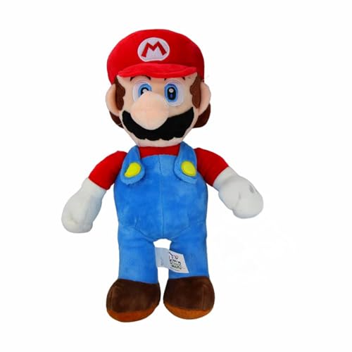 Whitehouse Leisure Offizielles Super Mario Plüschtier, 36 cm, super weich, in Geschenkqualität, Mario von Whitehouse Leisure