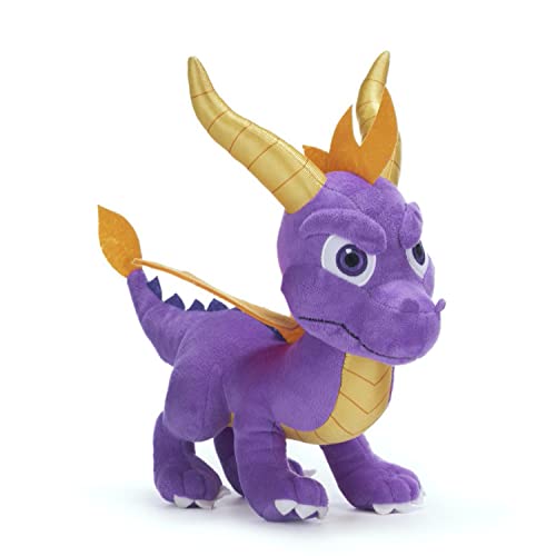 Whitehouse Leisure Spyro der Drache, groß, 27 cm, Geschenkqualität, superweiches Plüschtier (stehend) von Whitehouse Leisure LLP