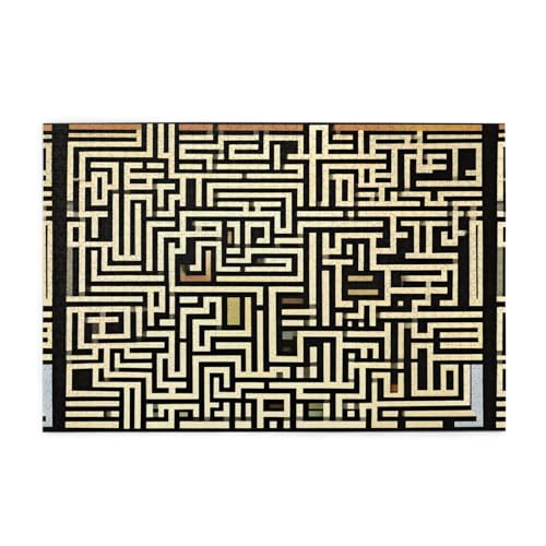 Puzzles1000 Teile WHJDPP Dreidimensionales Labyrinth-Muster Pädagogisches Intellektuelles Holzpuzzles, lustige Puzzles, Stressabbau-Puzzles von WHJDPP