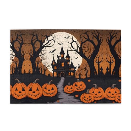 Puzzles1000 Teile WHJDPP Gothic Glückliches Halloween-Muster Pädagogische Intellektuelle Holzpuzzles Lustige Puzzles Stressabbau Puzzles Puzzles1000 Teile WHJDPP Gothic Glückliches Halloween-Muster Pädagogische Intellektuelle Holzpuzzles Lustige Puzzles Stressabbau Puzzles von WHJDPP