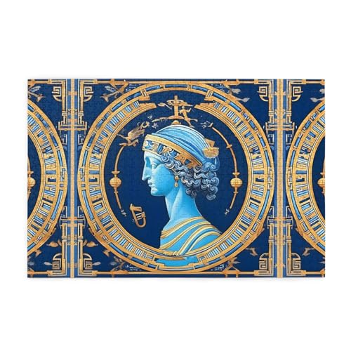 Puzzles1000 Teile WHJDPP Liebesgöttin Muster Pädagogische Intellektuelle Holzpuzzles Lustige Puzzles Stressabbau Puzzles von WHJDPP