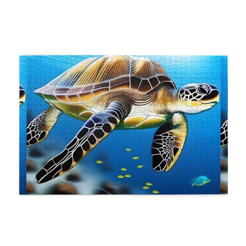 Puzzles1000 Teile WHJDPP Schildkröten in der Tiefsee Muster Pädagogische Intellektuelle Holzpuzzles Lustige Puzzles Stressabbau Puzzles Puzzles1000 Teile WHJDPP Schildkröten in der Tiefsee Muster Pädagogische Intellektuelle Holzpuzzles Lustige Puzzles Stressabbau Puzzles von WHJDPP
