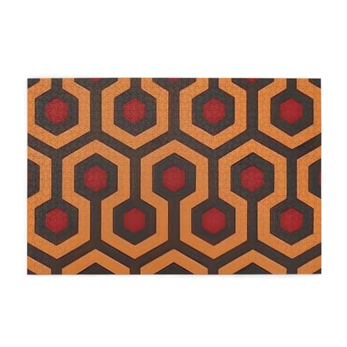 Puzzles1000 Teile WHJDPP Shining Overlook Pattern Pädagogische Intellektuelle Holzpuzzles Lustige Puzzles Stressabbau Puzzles von WHJDPP