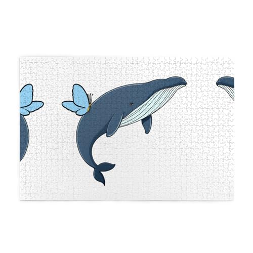 Puzzles1000 Teile WHJDPP Wal und Schmetterling Muster Pädagogische Intellektuelle Holzpuzzles Lustige Puzzles Stressabbau Puzzles Puzzles1000 Teile WHJDPP Wal und Schmetterling Muster Pädagogische Intellektuelle Holzpuzzles Lustige Puzzles Stressabbau Puzzles von WHJDPP