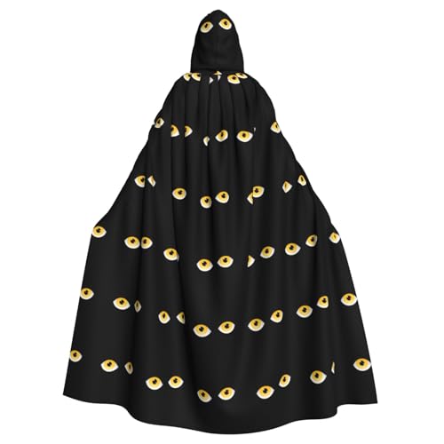 WHJDPP Ein Paar süße kleine Augen Drucke Halloween Erwachsene Kapuzenumhang für Kostümpartys und Themenveranstaltungen WHJDPP Ein Paar süße kleine Augen Drucke Halloween Erwachsene Kapuzenumhang für Kostümpartys und Themenveranstaltungen von WHJDPP