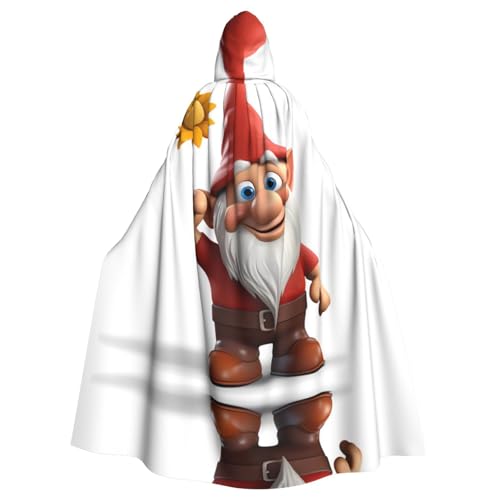 WHJDPP Gnomes Take Sunflowers Prints Halloween Erwachsene Kapuzenumhang für Kostümpartys und Themenveranstaltungen WHJDPP Gnomes Take Sunflowers Prints Halloween Erwachsene Kapuzenumhang für Kostümpartys und Themenveranstaltungen von WHJDPP