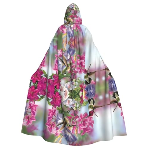 WHJDPP Kapuzenumhang mit Kolibri-Bild, Halloween, für Erwachsene, super großer Kapuzenumhang ohne Reißverschluss WHJDPP Kapuzenumhang mit Kolibri-Bild, Halloween, für Erwachsene, super großer Kapuzenumhang ohne Reißverschluss von WHJDPP