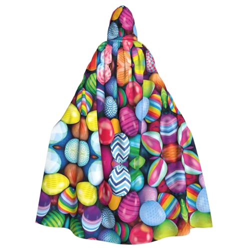 WHJDPP Kapuzenumhang mit Ostereierbild, Halloween, für Erwachsene, super großer Kapuzenumhang ohne Reißverschluss WHJDPP Kapuzenumhang mit Ostereierbild, Halloween, für Erwachsene, super großer Kapuzenumhang ohne Reißverschluss von WHJDPP