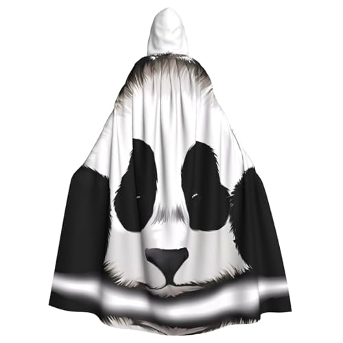 WHJDPP Kapuzenumhang mit süßem Panda-Bild, Halloween, für Erwachsene, super großer Kapuzenumhang ohne Reißverschluss WHJDPP Kapuzenumhang mit süßem Panda-Bild, Halloween, für Erwachsene, super großer Kapuzenumhang ohne Reißverschluss von WHJDPP