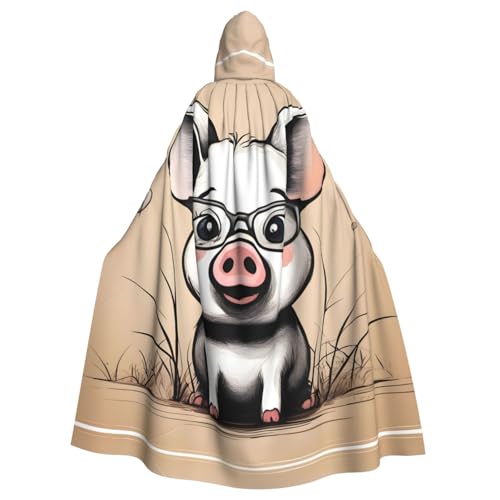 WHJDPP Lustiger Halloween-Umhang mit Kapuze für Erwachsene, für Kostümpartys und Themenveranstaltungen WHJDPP Lustiger Halloween-Umhang mit Kapuze für Erwachsene, für Kostümpartys und Themenveranstaltungen von WHJDPP