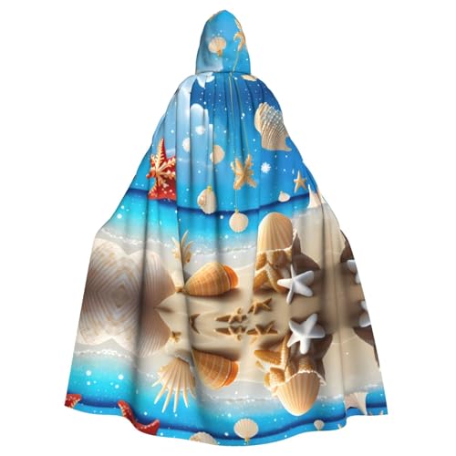 WHJDPP Muschel-Weihnachtsumhang mit Kapuze für Halloween, Rollenspiel-Kostüme und mehr WHJDPP Muschel-Weihnachtsumhang mit Kapuze für Halloween, Rollenspiel-Kostüme und mehr von WHJDPP