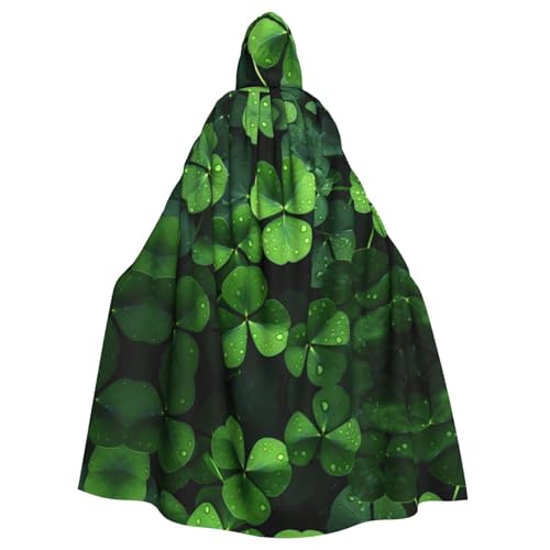 WHJDPP St. Patricks Day Umhang mit Kapuze für Halloween, Rollenspiele und Kostümpartys – bequem und langlebig WHJDPP St. Patricks Day Umhang mit Kapuze für Halloween, Rollenspiele und Kostümpartys – bequem und langlebig von WHJDPP