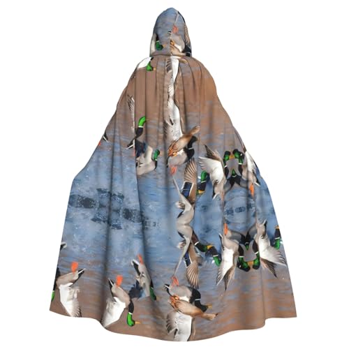 WHJDPP Stockenten-Umhang für Erwachsene, Halloween, Kapuzenumhang, super großer Kapuzenumhang ohne Reißverschluss WHJDPP Stockenten-Umhang für Erwachsene, Halloween, Kapuzenumhang, super großer Kapuzenumhang ohne Reißverschluss von WHJDPP