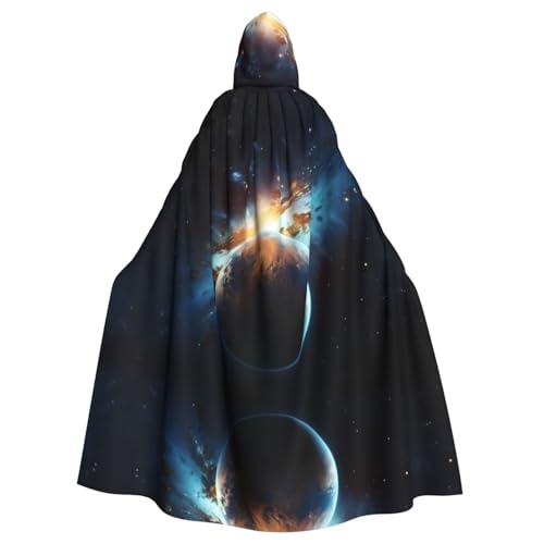 WHJDPP Weltraumplanet Erddruck Halloween Erwachsene Kapuzenumhang für Kostümpartys und Themenveranstaltungen WHJDPP Weltraumplanet Erddruck Halloween Erwachsene Kapuzenumhang für Kostümpartys und Themenveranstaltungen von WHJDPP