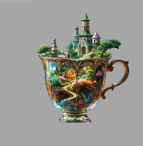 Holzpuzzle Erwachsene, 200 Teile Holzpuzzle Tiere füR Erwachsene (Tasse) von WHJSG