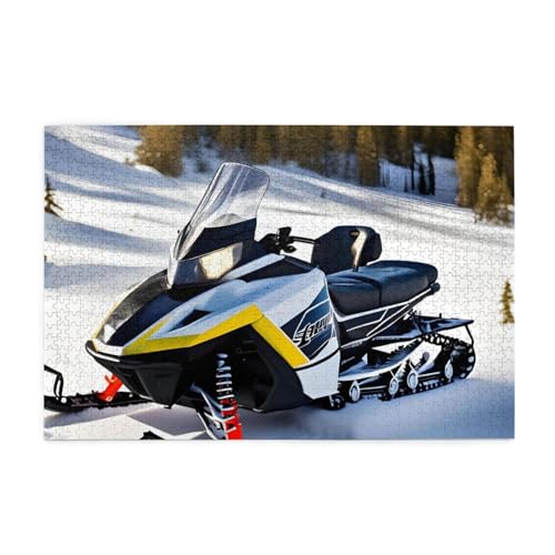 Jigsaw Puzzles1000 Teile Whjshop Advanced Snowmobile Prints Educational Intellectual Wooden Puzzles, Fun Puzzles, Stress Relieving Puzzles Jigsaw Puzzles1000 Teile Whjshop Advanced Snowmobile Prints Educational Intellectual Wooden Puzzles, Fun Puzzles, Stress Relieving Puzzles von WHJSHOP