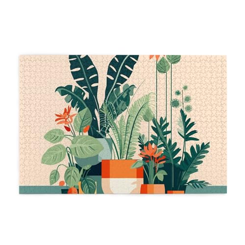 Jigsaw Puzzles1000 Teile Whjshop Cartoon Kleine Grüne Pflanze Drucke Pädagogische Intellektuelle Holzpuzzles Lustige Puzzles Stressabbau Puzzles Jigsaw Puzzles1000 Teile Whjshop Cartoon Kleine Grüne Pflanze Drucke Pädagogische Intellektuelle Holzpuzzles Lustige Puzzles Stressabbau Puzzles von WHJSHOP