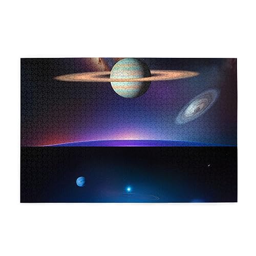 Jigsaw Puzzles1000 Teile Whjshop Cosmic Saturn Prints Pädagogische Intellektuelle Holzpuzzles Lustige Puzzles Stressabbau Puzzles Jigsaw Puzzles1000 Teile Whjshop Cosmic Saturn Prints Pädagogische Intellektuelle Holzpuzzles Lustige Puzzles Stressabbau Puzzles von WHJSHOP