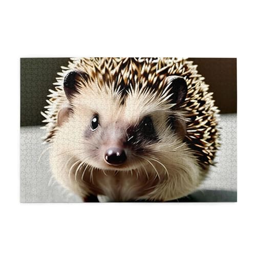 Jigsaw Puzzles1000 Teile Whjshop Cute Igel Prints Educational Intellectual Wooden Puzzles, Fun Puzzles, Stress Relieving Puzzles Jigsaw Puzzles1000 Teile Whjshop Cute Igel Prints Educational Intellectual Wooden Puzzles, Fun Puzzles, Stress Relieving Puzzles von WHJSHOP