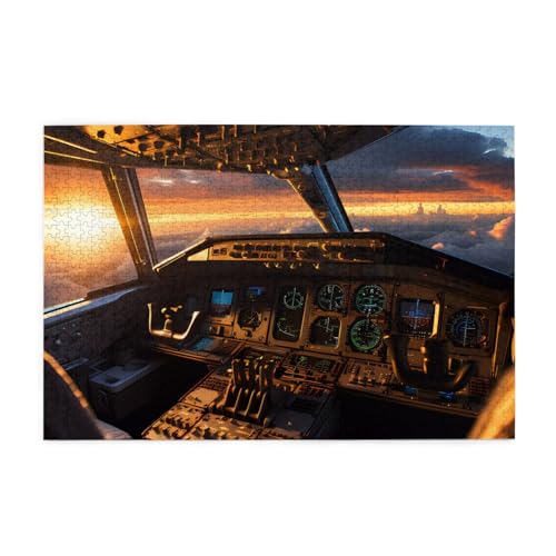 Jigsaw Puzzles1000 Teile Whjshop Flugzeug Cockpit Drucke Pädagogische Intellektuelle Holzpuzzles Lustige Puzzles Stressabbau Puzzles Jigsaw Puzzles1000 Teile Whjshop Flugzeug Cockpit Drucke Pädagogische Intellektuelle Holzpuzzles Lustige Puzzles Stressabbau Puzzles von WHJSHOP
