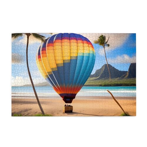 Jigsaw Puzzles1000 Teile Whjshop Hawaii Heißluftballon Drucke Pädagogische Intellektuelle Holzpuzzles Lustige Puzzles Stressabbau Puzzles Jigsaw Puzzles1000 Teile Whjshop Hawaii Heißluftballon Drucke Pädagogische Intellektuelle Holzpuzzles Lustige Puzzles Stressabbau Puzzles von WHJSHOP