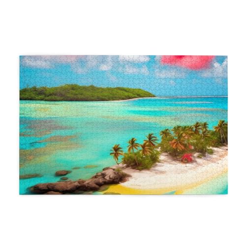 Jigsaw Puzzles1000 Teile Whjshop Karibik Landschaft Drucke Pädagogische Intellektuelle Holzpuzzles Lustige Puzzles Stressabbau Puzzles Jigsaw Puzzles1000 Teile Whjshop Karibik Landschaft Drucke Pädagogische Intellektuelle Holzpuzzles Lustige Puzzles Stressabbau Puzzles von WHJSHOP