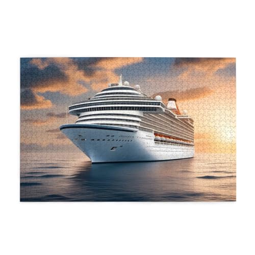 Jigsaw Puzzles1000 Teile Whjshop Kreuzfahrtschiff auf dem Meer druckt pädagogische intellektuelle Holzpuzzles, lustige Puzzles, Stressabbau-Puzzles Jigsaw Puzzles1000 Teile Whjshop Kreuzfahrtschiff auf dem Meer druckt pädagogische intellektuelle Holzpuzzles, lustige Puzzles, Stressabbau-Puzzles von WHJSHOP