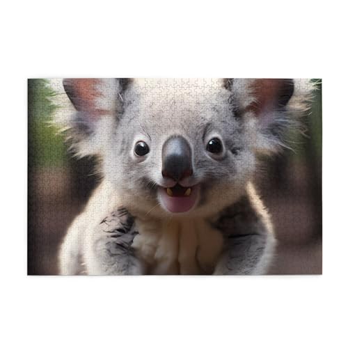 Jigsaw Puzzles1000 Teile Whjshop Niedliche Koala-Drucke Pädagogische Intellektuelle Holzpuzzles Lustige Puzzles Stressabbau Puzzles Jigsaw Puzzles1000 Teile Whjshop Niedliche Koala-Drucke Pädagogische Intellektuelle Holzpuzzles Lustige Puzzles Stressabbau Puzzles von WHJSHOP