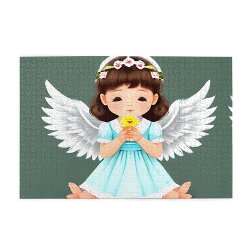 Jigsaw Puzzles1000 Teile Whjshop Niedlicher kleiner Engel druckt pädagogische intellektuelle Holzpuzzles, lustige Puzzles, Stressabbau-Puzzles Jigsaw Puzzles1000 Teile Whjshop Niedlicher kleiner Engel druckt pädagogische intellektuelle Holzpuzzles, lustige Puzzles, Stressabbau-Puzzles von WHJSHOP
