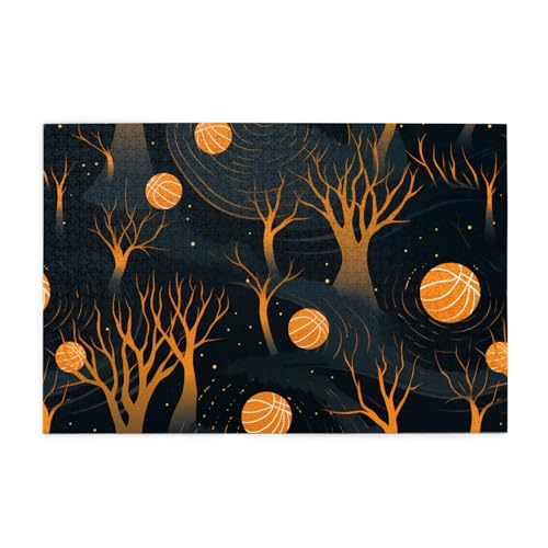 Jigsaw Puzzles1000 Teile Whjshop Night Basketball Druck Qualität Holzpuzzle für Erwachsene und Kinder, lustige Puzzles, Stressabbau Puzzles Jigsaw Puzzles1000 Teile Whjshop Night Basketball Druck Qualität Holzpuzzle für Erwachsene und Kinder, lustige Puzzles, Stressabbau Puzzles von WHJSHOP