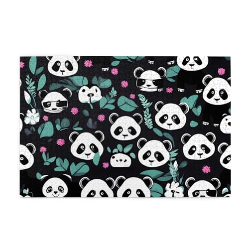 Jigsaw Puzzles1000 Teile Whjshop Panda Cute Face Prints Pädagogische Intellektuelle Holzpuzzles Lustige Puzzles Stressabbau Puzzles Jigsaw Puzzles1000 Teile Whjshop Panda Cute Face Prints Pädagogische Intellektuelle Holzpuzzles Lustige Puzzles Stressabbau Puzzles von WHJSHOP