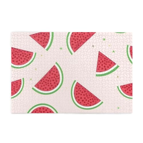 Jigsaw Puzzles1000 Teile Whjshop Rosa Wassermelone Drucke Pädagogische Intellektuelle Holzpuzzles Lustige Puzzles Stressabbau Puzzles Jigsaw Puzzles1000 Teile Whjshop Rosa Wassermelone Drucke Pädagogische Intellektuelle Holzpuzzles Lustige Puzzles Stressabbau Puzzles von WHJSHOP