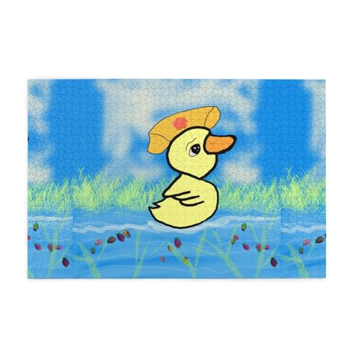Jigsaw Puzzles1000 Teile Whjshop Schwimmen Entchen Druck Qualität Holzpuzzle für Erwachsene und Kinder, lustige Puzzles, Stressabbau Puzzles Jigsaw Puzzles1000 Teile Whjshop Schwimmen Entchen Druck Qualität Holzpuzzle für Erwachsene und Kinder, lustige Puzzles, Stressabbau Puzzles von WHJSHOP
