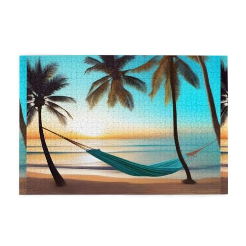Jigsaw Puzzles1000 Teile Whjshop Sunset Beach View Printing Quality Wooden Puzzle for Adults and Kids, Fun Puzzles, Stress Relieving Puzzles Jigsaw Puzzles1000 Teile Whjshop Sunset Beach View Printing Quality Wooden Puzzle for Adults and Kids, Fun Puzzles, Stress Relieving Puzzles von WHJSHOP