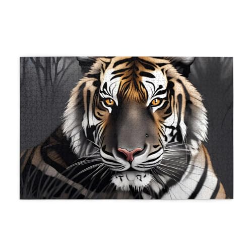 Jigsaw Puzzles1000 Teile Whjshop Tiger at Rest Prints Pädagogische Intellektuelle Holzpuzzles Lustige Puzzles Stressabbau Puzzles Jigsaw Puzzles1000 Teile Whjshop Tiger at Rest Prints Pädagogische Intellektuelle Holzpuzzles Lustige Puzzles Stressabbau Puzzles von WHJSHOP