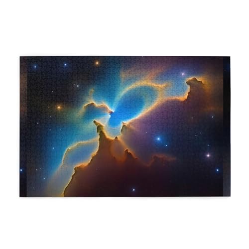 Jigsaw Puzzles1000 Teile Whjshop Universum Space Nebul Druckqualität Holzpuzzle für Erwachsene und Kinder, lustige Puzzles, Stressabbau Puzzles Jigsaw Puzzles1000 Teile Whjshop Universum Space Nebul Druckqualität Holzpuzzle für Erwachsene und Kinder, lustige Puzzles, Stressabbau Puzzles von WHJSHOP