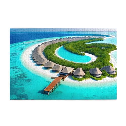Puzzles1000 Teile Whjshop Malediven Landschaft Drucke Pädagogische Intellektuelle Holzpuzzles Lustige Puzzles Stressabbau Puzzles Puzzles1000 Teile Whjshop Malediven Landschaft Drucke Pädagogische Intellektuelle Holzpuzzles Lustige Puzzles Stressabbau Puzzles von WHJSHOP