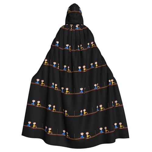 WHJSHOP Cartoon Wippe Bild Erwachsene Kapuzenumhang Umhang für Halloween, Rollenspiele Kostüme und Themenpartys WHJSHOP Cartoon Wippe Bild Erwachsene Kapuzenumhang Umhang für Halloween, Rollenspiele Kostüme und Themenpartys von WHJSHOP