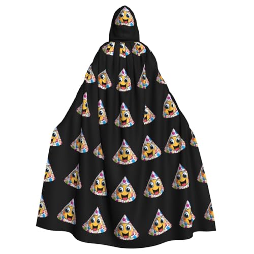 WHJSHOP Caterpillar Geburtstagshut Bild Erwachsene Kapuzenumhang Umhang für Halloween, Rollenspiele Kostüme und Themenpartys von WHJSHOP