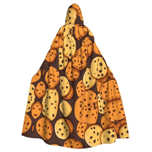 WHJSHOP Cookies Food Schokoladenkekse Bild Erwachsene Kapuzenumhang Umhang für Halloween, Rollenspiele Kostüme und Themenpartys WHJSHOP Cookies Food Schokoladenkekse Bild Erwachsene Kapuzenumhang Umhang für Halloween, Rollenspiele Kostüme und Themenpartys von WHJSHOP